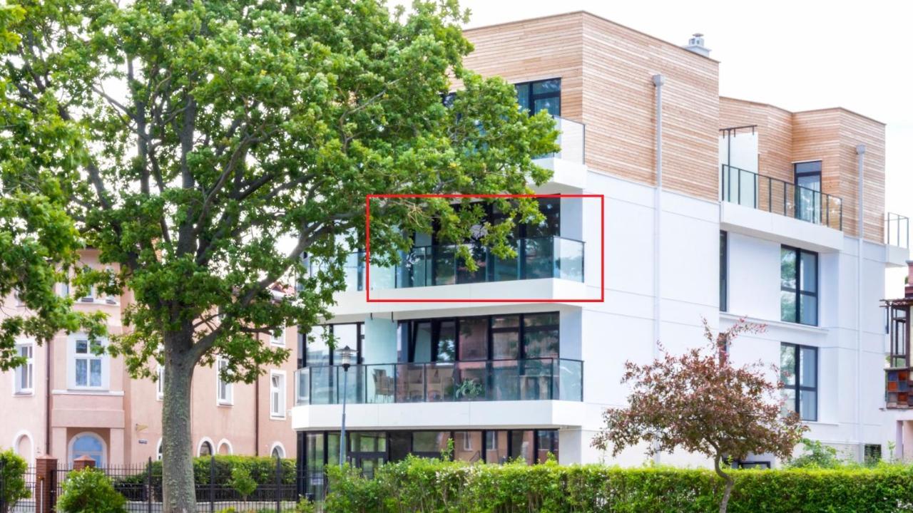 Apartament Z Widokiem Na Morze - Nadmorski Luksus Apartamenty Устроне-Морске Экстерьер фото